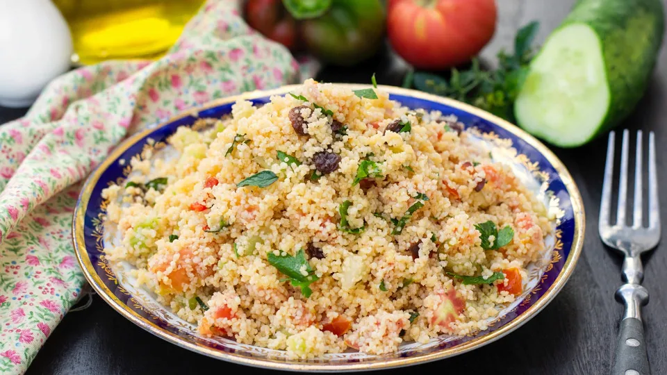 salada de cuscuz