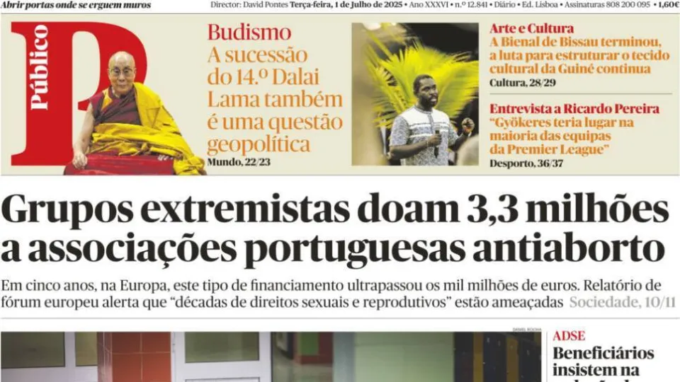 capas, jornais, 01 de julho