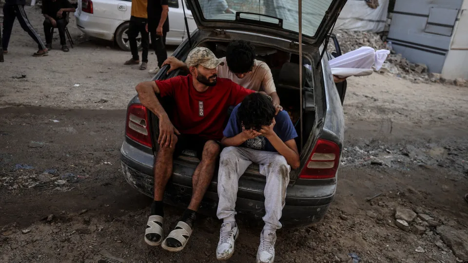 Palestina, Faixa de Gaza, palestinianos, criança, perda, luto, dor
