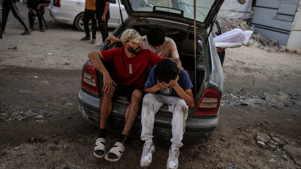 Palestina, Faixa de Gaza, palestinianos, criança, perda, luto, dor