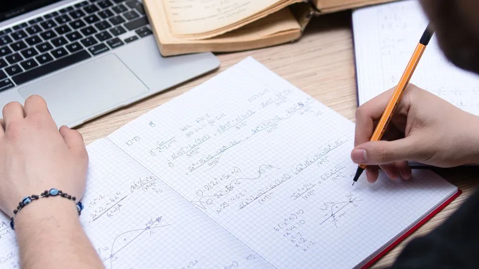 matemática, exame, cálculo, estudar