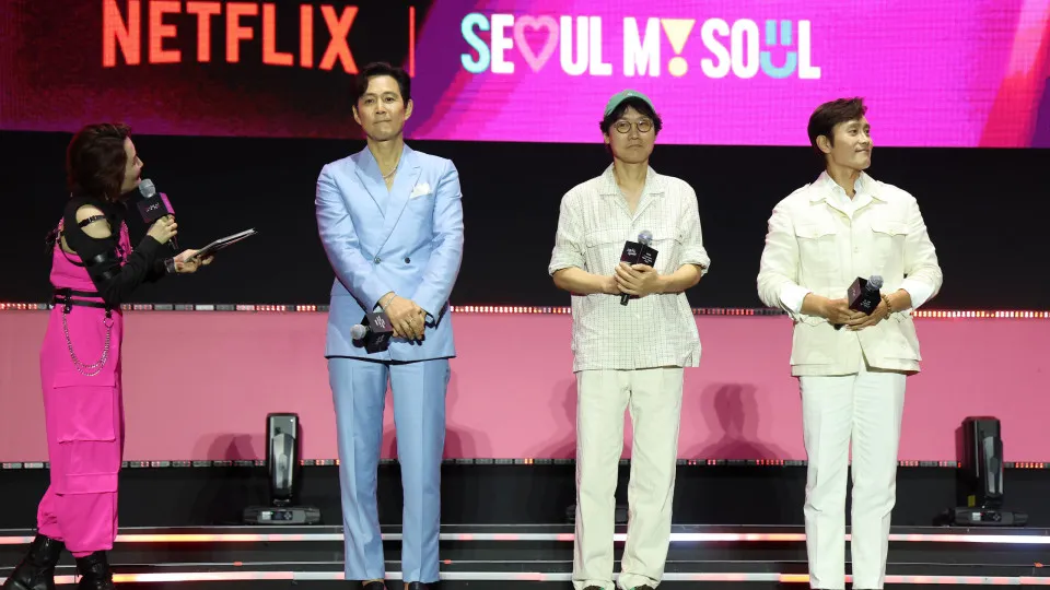Lee Jung-jae, Hwang Dong-hyuk, Lee Byung-hun, Squid Game