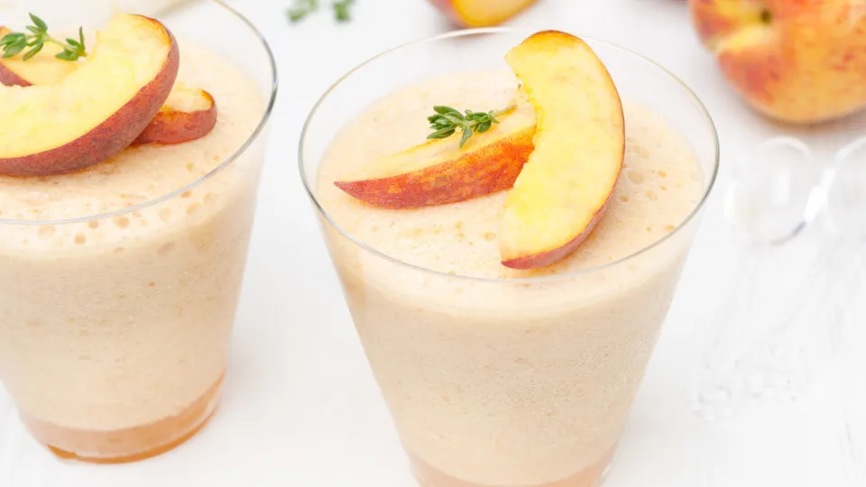 mousse pêssego 