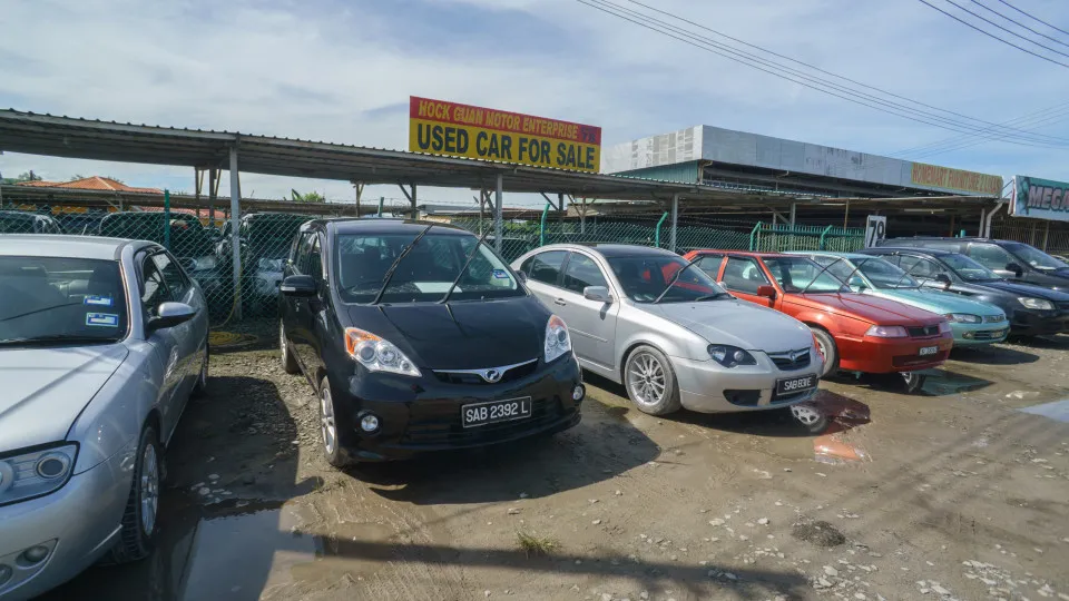 Stand de carros usados