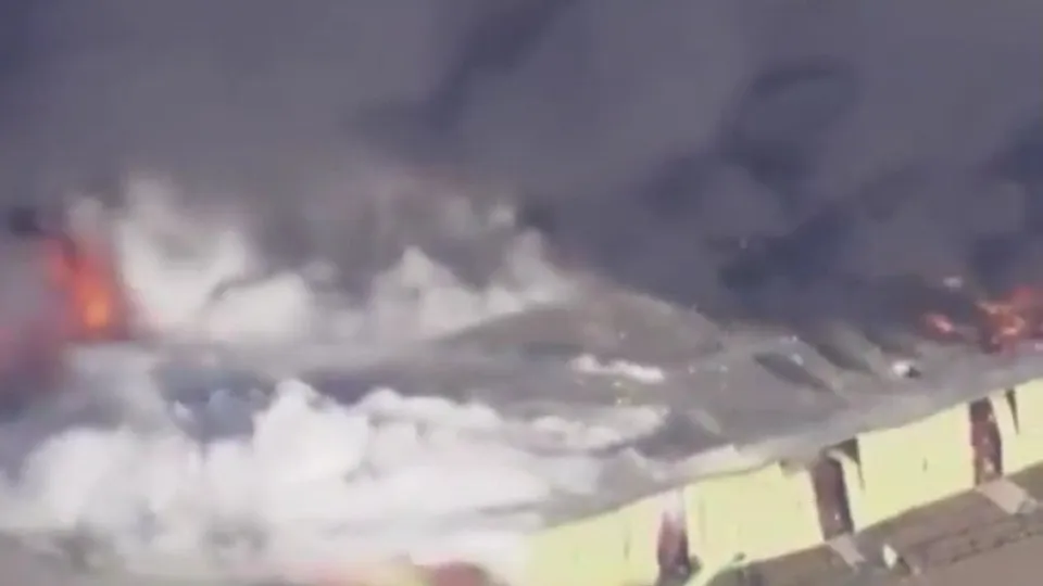 explosões em El Esparto