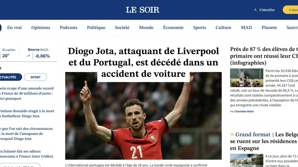 Diogo Jota, Le Soir