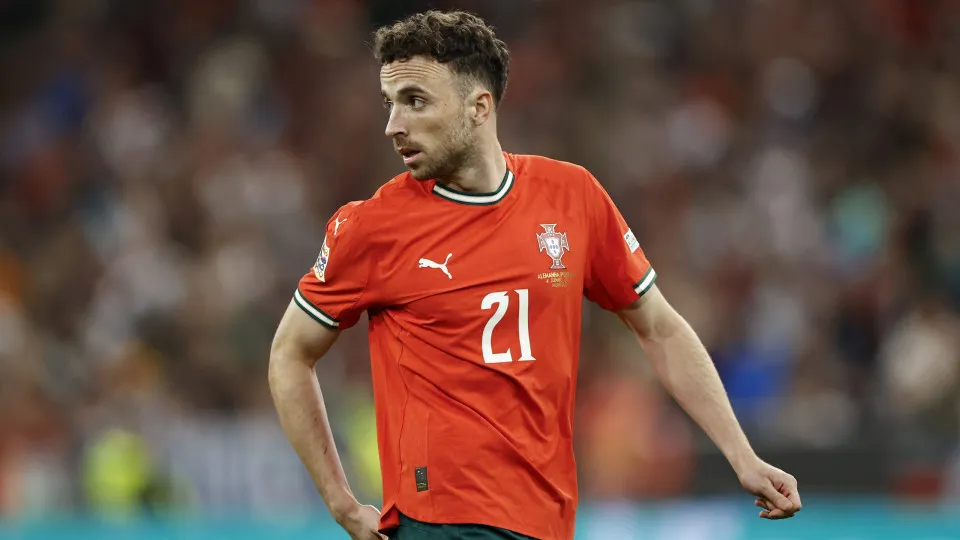 MUNCHEN - Diogo Jota of Portugal during the UEFA Nations League semifinal match Germany v. Portugal at the Munich Football Arena on June 4, 2025 in Munich, Germany. ANP | Hollandse Hoogte | MAURICE VAN STEEN (Photo by ANP via Getty Images)