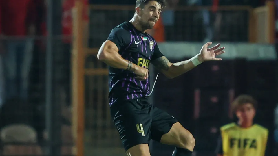 Fabio Cardoso of Al Ain participates in the FIFA Intercontinental Cup 2024 between Al Ahly FC and Al Ain FC at Cairo International Stadium in Cairo, Egypt, on October 29, 2024. (Photo by Ayman Aref/NurPhoto via Getty Images)
