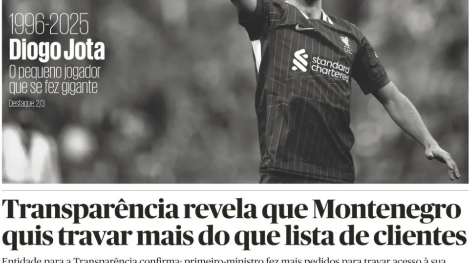 Capas, 4 de julho