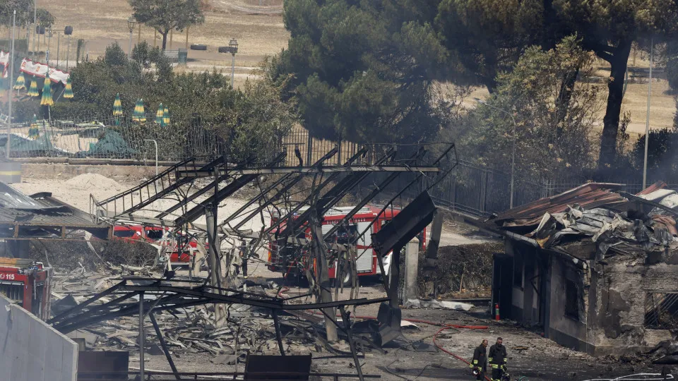 Explosão em Roma