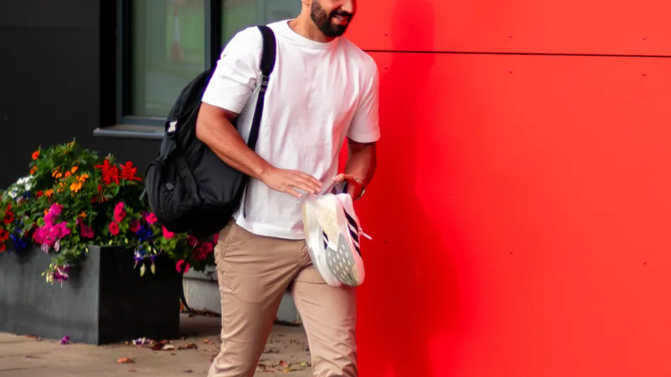 MANCHESTER, ENGLAND - JULY 04: (EXCLUSIVE COVERAGE) Head Coach Ruben Amorim of Manchester United returns for pre-season at Carrington Training Ground on July 04, 2025 in Manchester, England. (Photo by Ash Donelon/Manchester United via Getty Images)