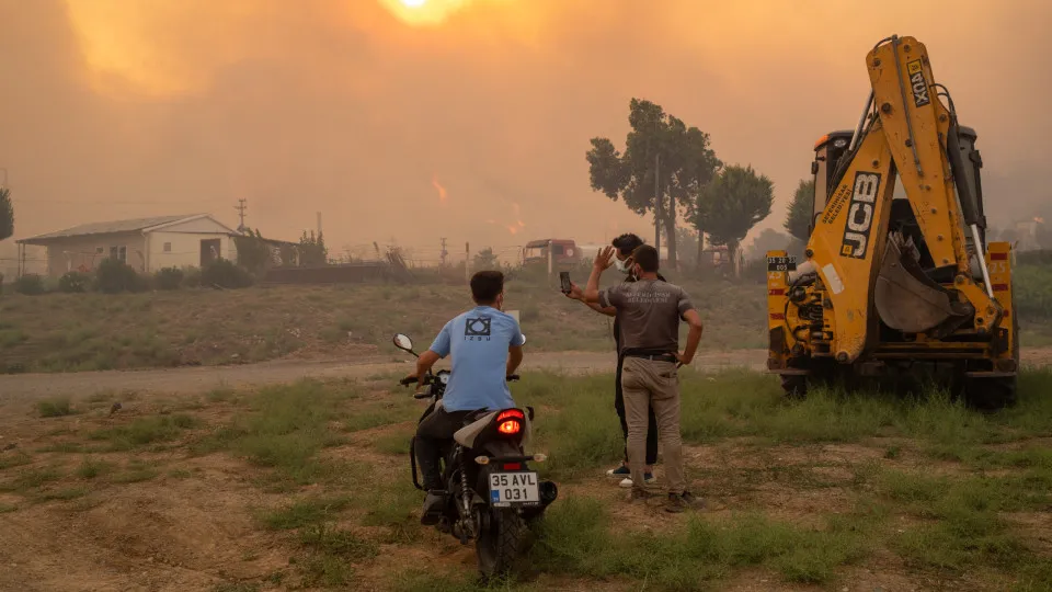 Turquia, incêndios