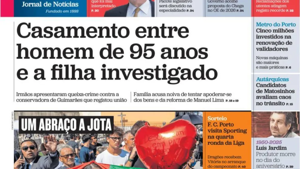 capas, jornais, 5 julho