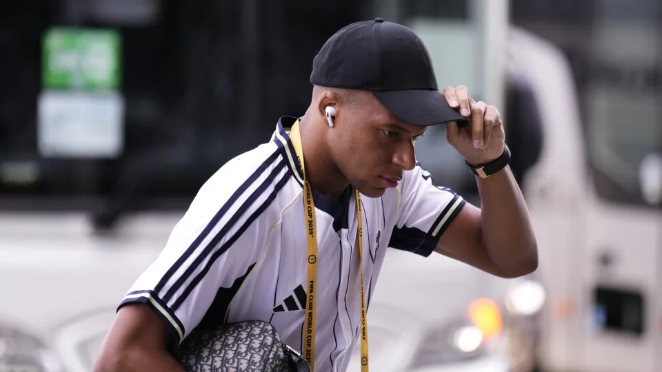 Kylian Mbappe centre-forward of Real Madrid and France prior the FIFA Club World Cup 2025 quarter final match between Real Madrid CF and Borussia Dortmund at MetLife Stadium on July 5, 2025 in East Rutherford, United States.  (Photo by Jose Breton/Pics Ac