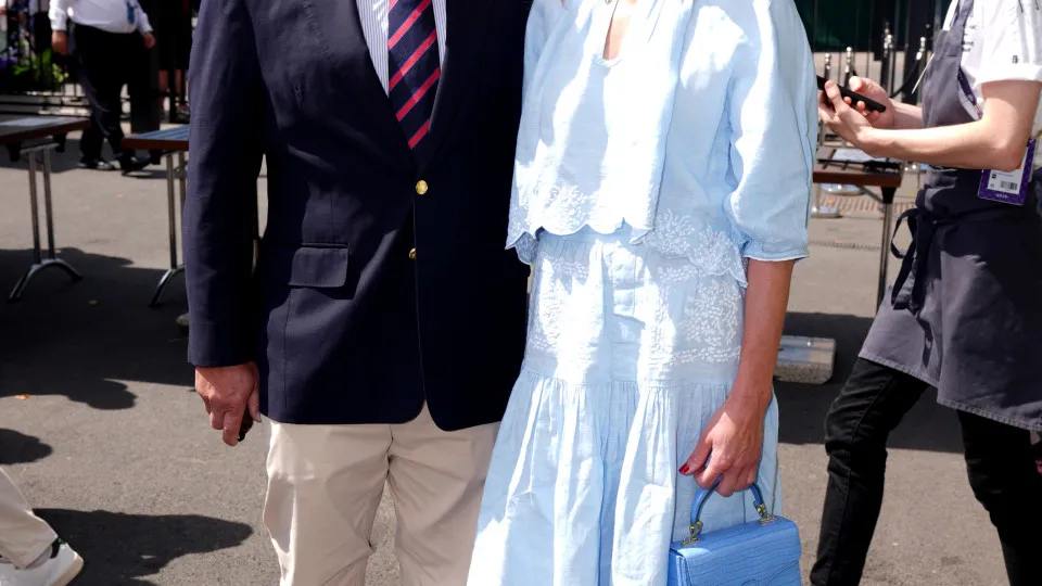 Harriet Sperling e Peter Phillips
