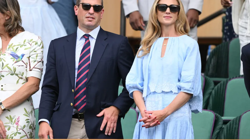 Harriet Sperling e Peter Phillips