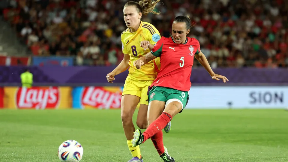 Portugal perde contra Bélgica e confirma adeus ao Europeu feminino