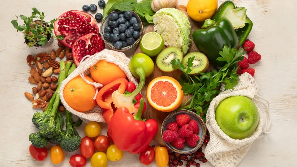 vegetais e frutas