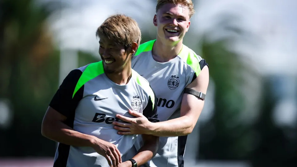 Treino do Sporting