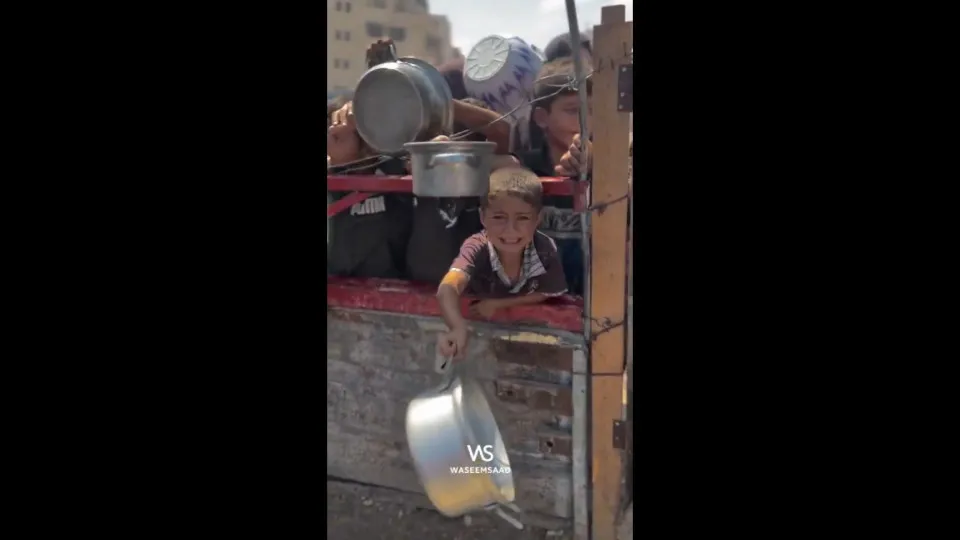 Crianças em Gaza