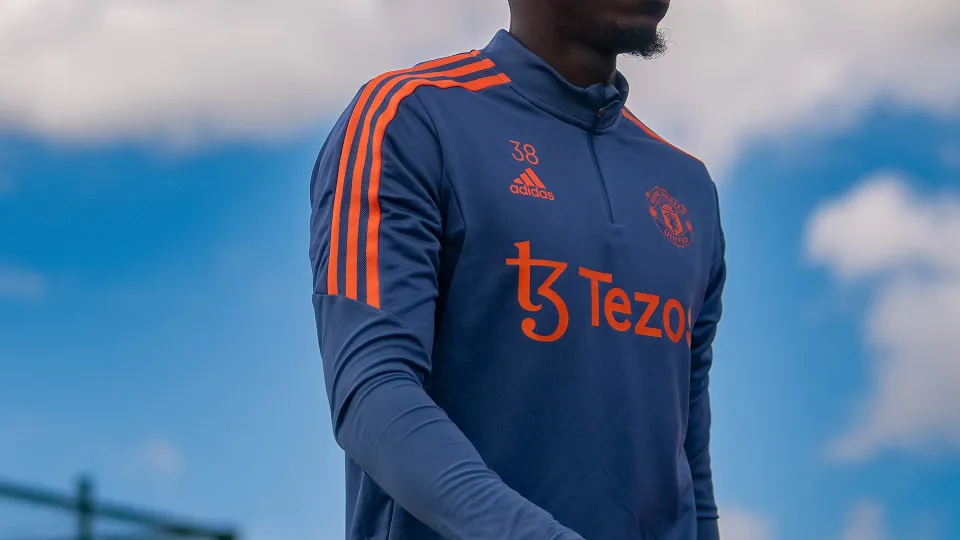 MANCHESTER, ENGLAND - JUNE 27: (EXCLUSIVE COVERAGE)  Axel Tuanzebe of Manchester United in action during a first team training session Training Ground on June 27, 2022 in Manchester, England. (Photo by Ash Donelon/Manchester United via Getty Images)