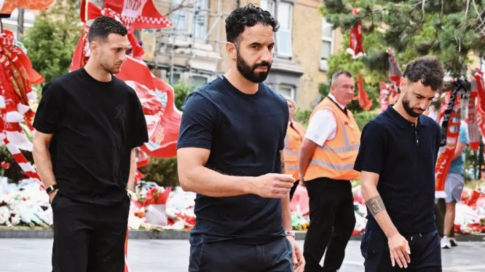 Diogo Jota - Ruben Amorim, Diogo Dalot e Bruno Fernandes