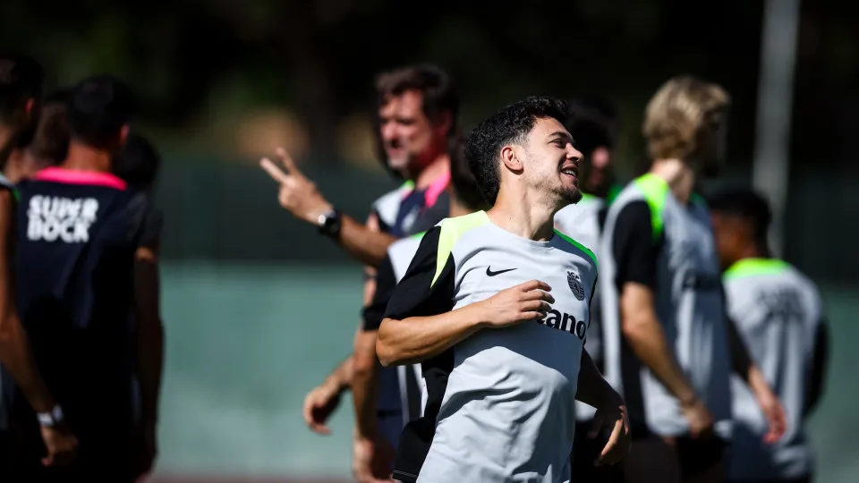 Pedro Gonçalves, Sporting, treino