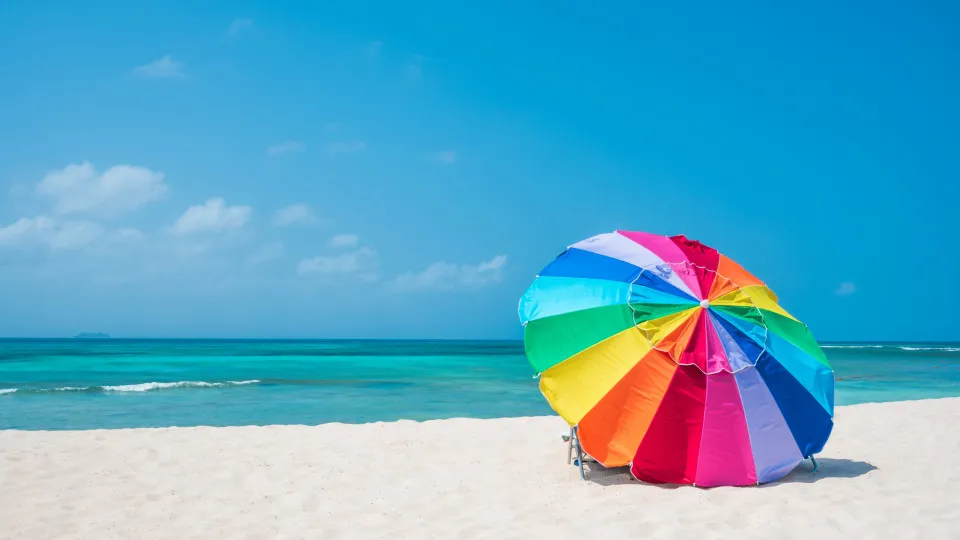 calor, praia, verão, mar