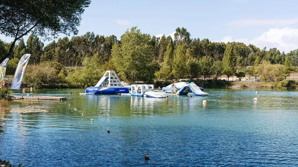 parque aquático Lagoa do Falcão