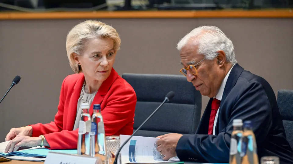 António Costa von de leyen