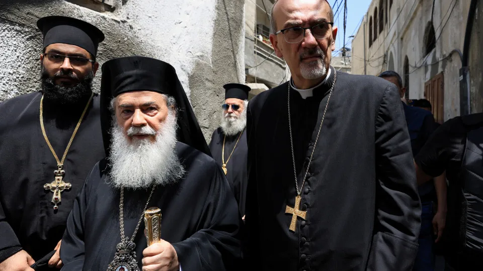 Cristãos visitam Gaza