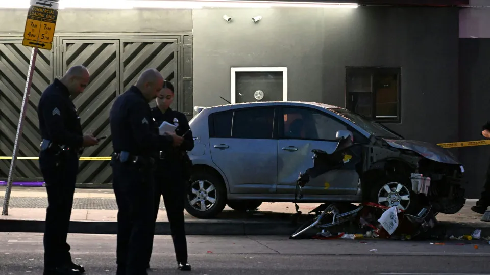 Atropelamento em Los Angeles
