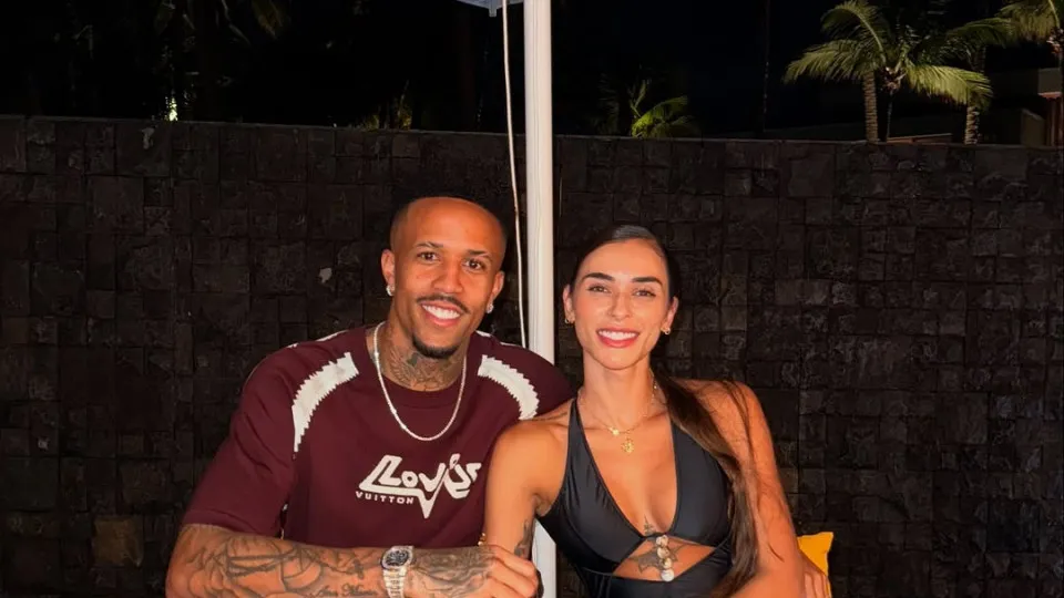 Éder Militão e Tainá Castro
