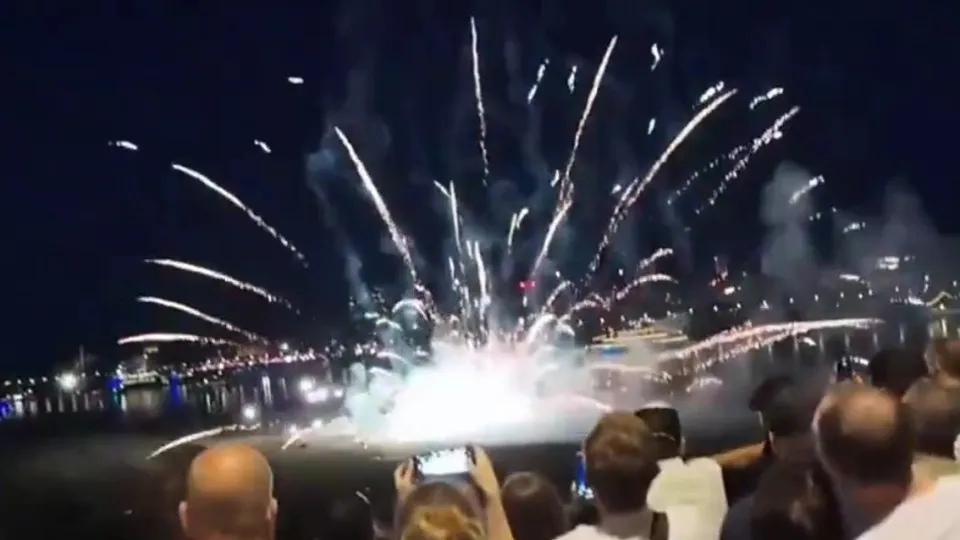 fogo de artifício