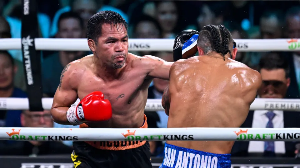Manny Pacquiao falha 'assalto' à história no regresso aos ringues