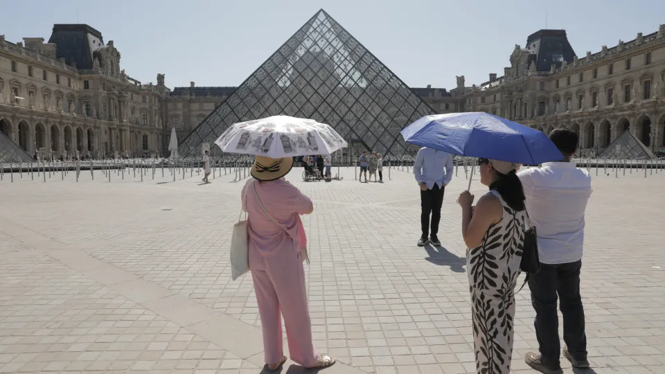 calor, frança, paris