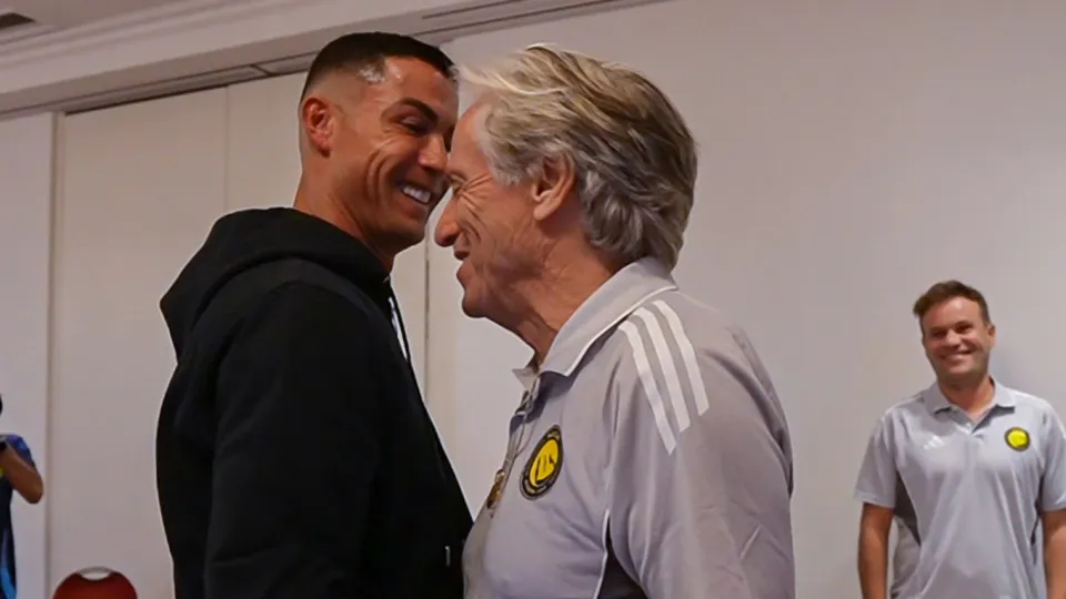 Cristiano Ronaldo e Jorge Jesus