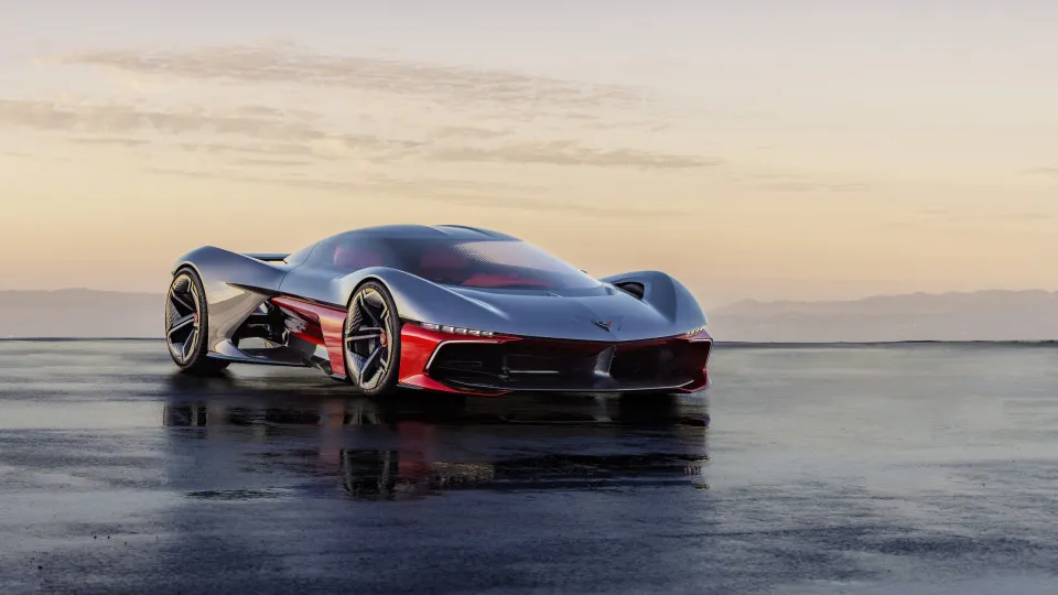 California Corvette Concept, hipercarro futurista inspirado na Califórnia