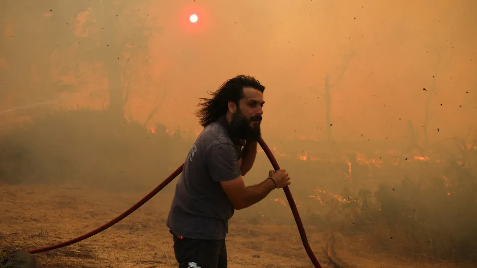 Grécia, Incêndios