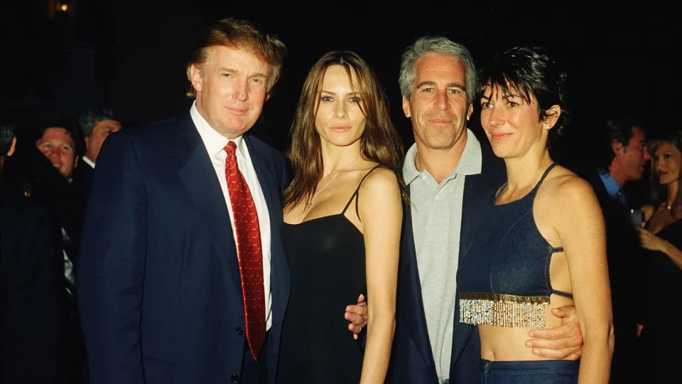 Donald Trump, Jeffrey Epstein, Ghislaine Maxwell, Melania Trump
