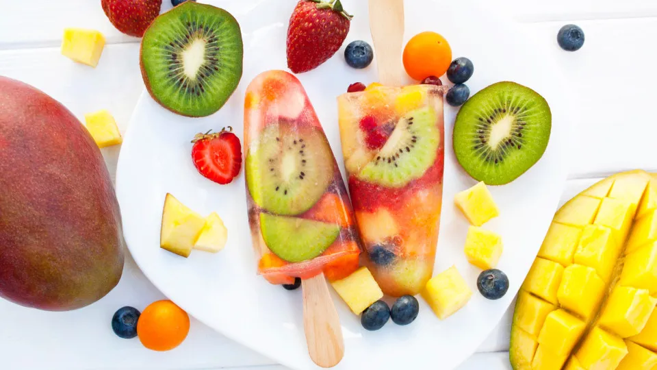 Gelados fruta