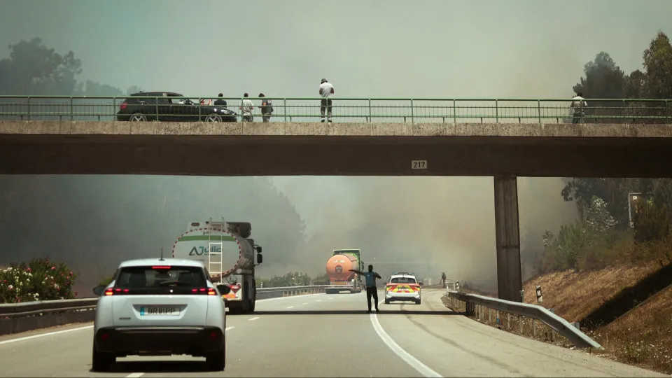 incêndios, pombal, A1, autoestrada, leiria