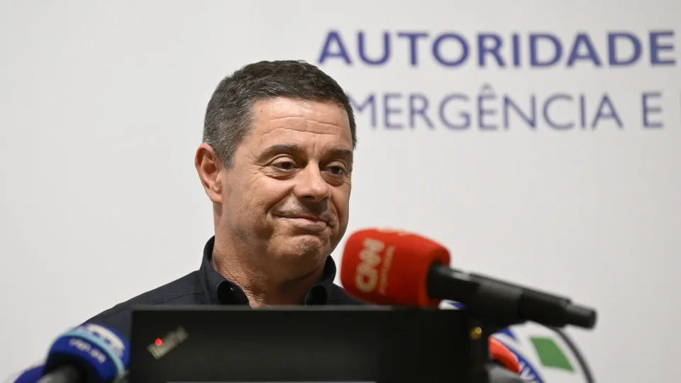 Mário Silvestre, comandante da Proteção Civil