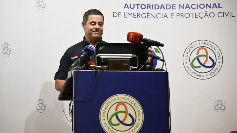 Mário Silvestre, comandante da Proteção Civil