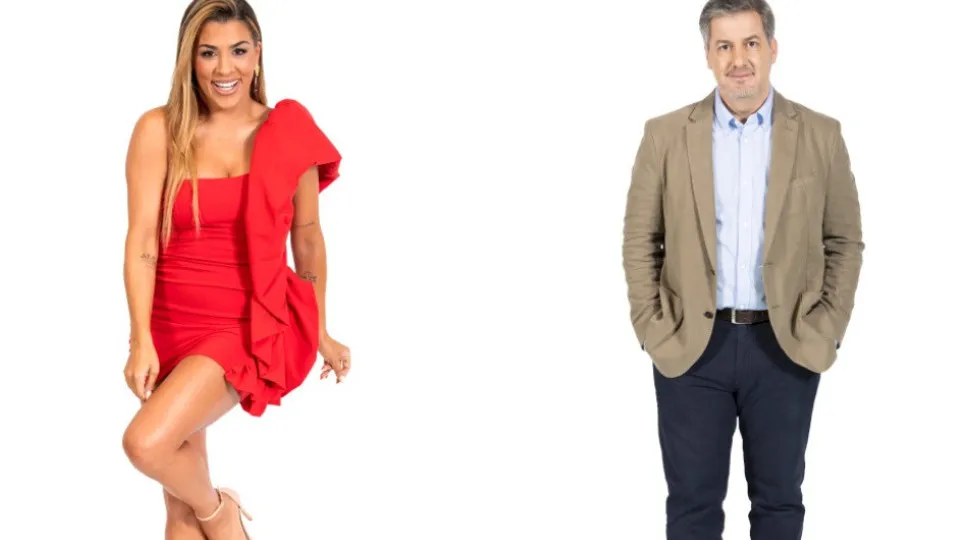 Bruno de Carvalho e Daniela Santos