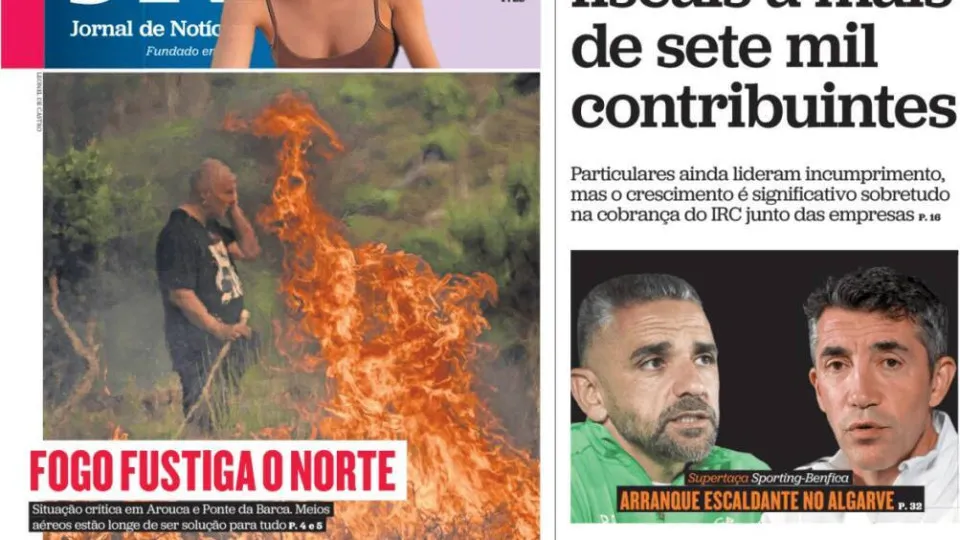 jornais 31 de julho 2025