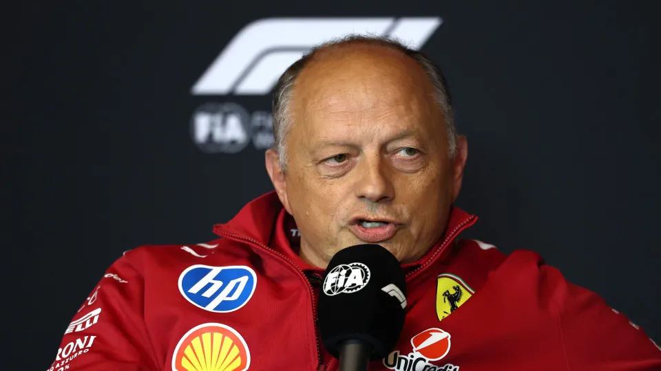 Frédéric Vasseur, da Ferrari, no GP do Canadá de F1 em 2025.