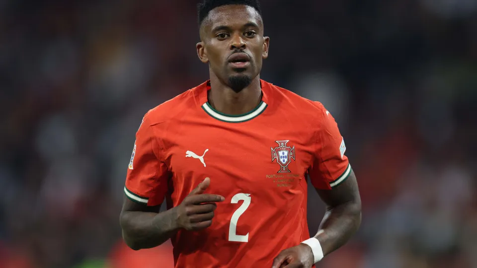 MUNICH, GERMANY - JUNE 8: Nelson Semedo of Portugal during the UEFA Nations League 2025 final match between Portugal and Spain at Munich Football Arena on June 8, 2025 in Munich, Germany. (Photo by Crystal Pix/MB Media/Getty Images)