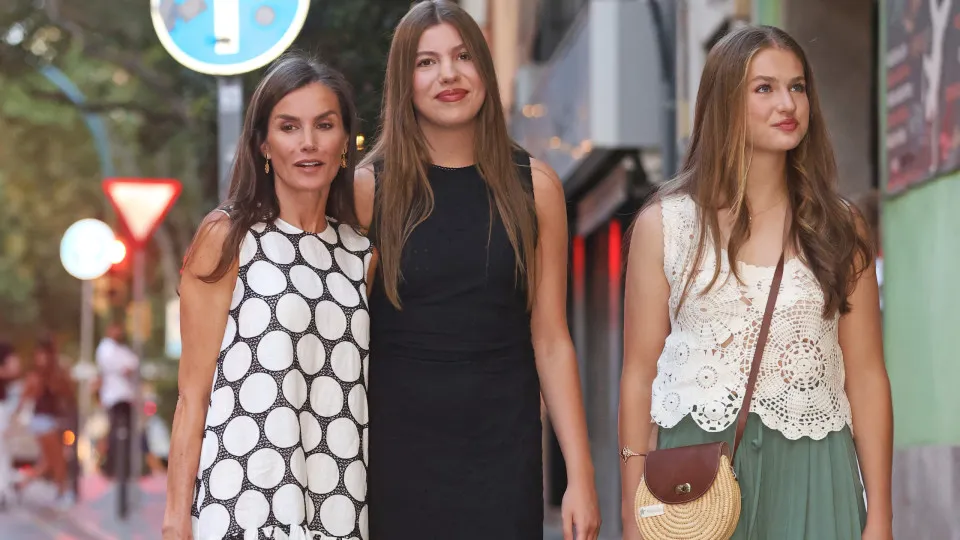 Letizia, Leonor e Sofía
