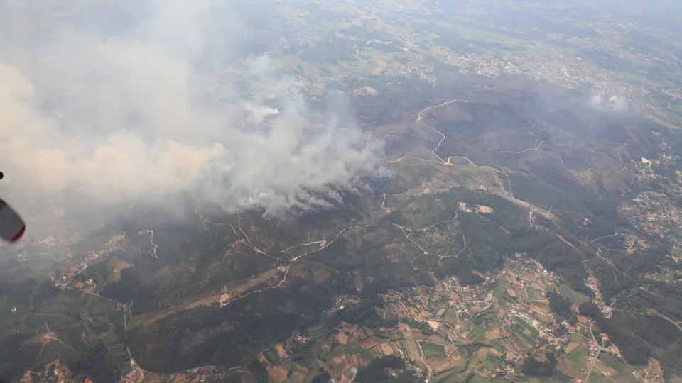 força aérea, incêndios
